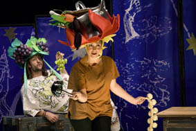 Actors taking part in the festival.